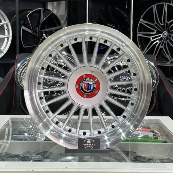 17 İNÇ 5X112 /120 8-9 OFSET ET:25-20 ALPINA SİLVER LİP POLİSH