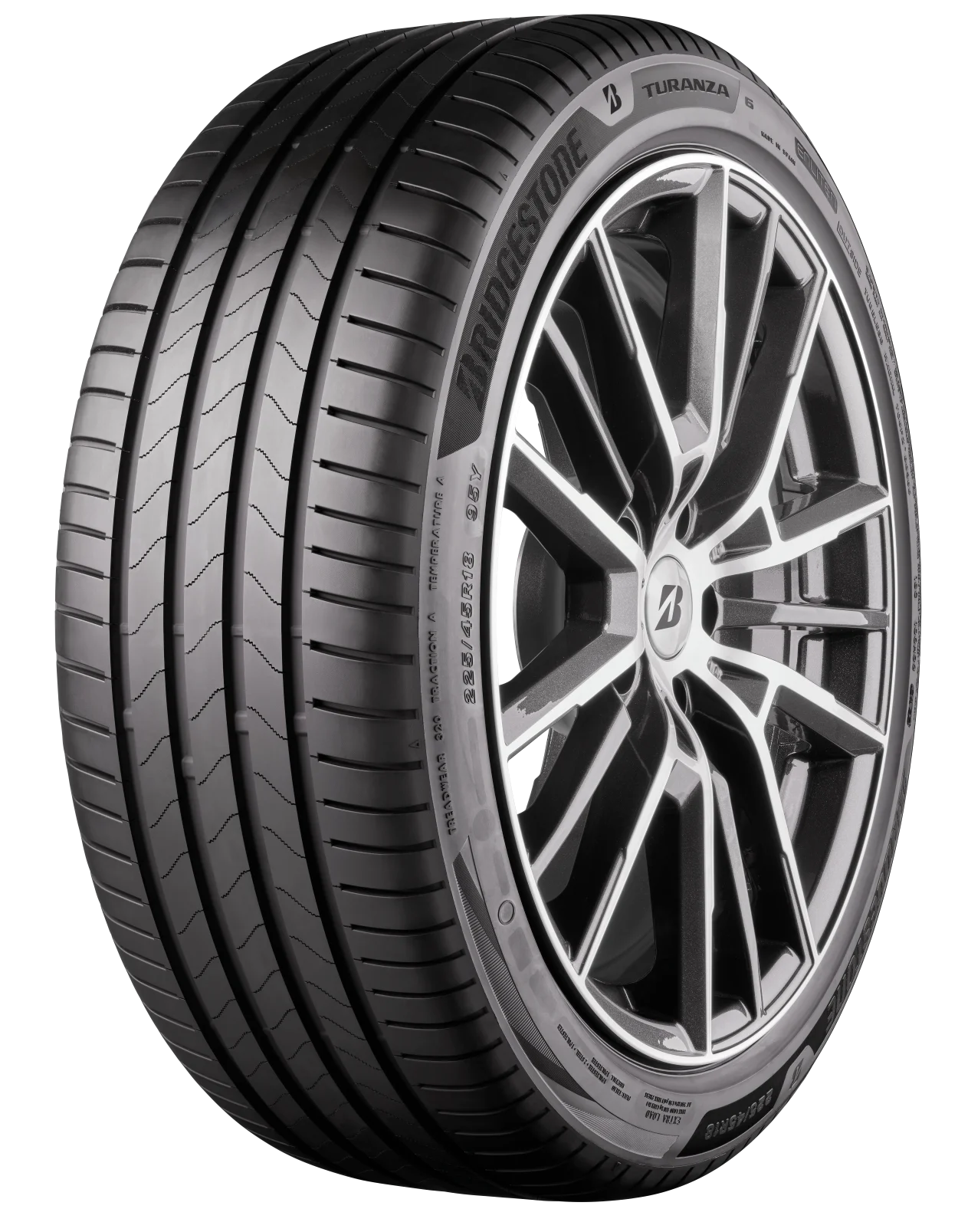 BRIDGESTONE-T005 BRİDGESTONE 205/55R16 91V TURANZA T005 2023 YAZ LASTİĞİ - Görsel 1