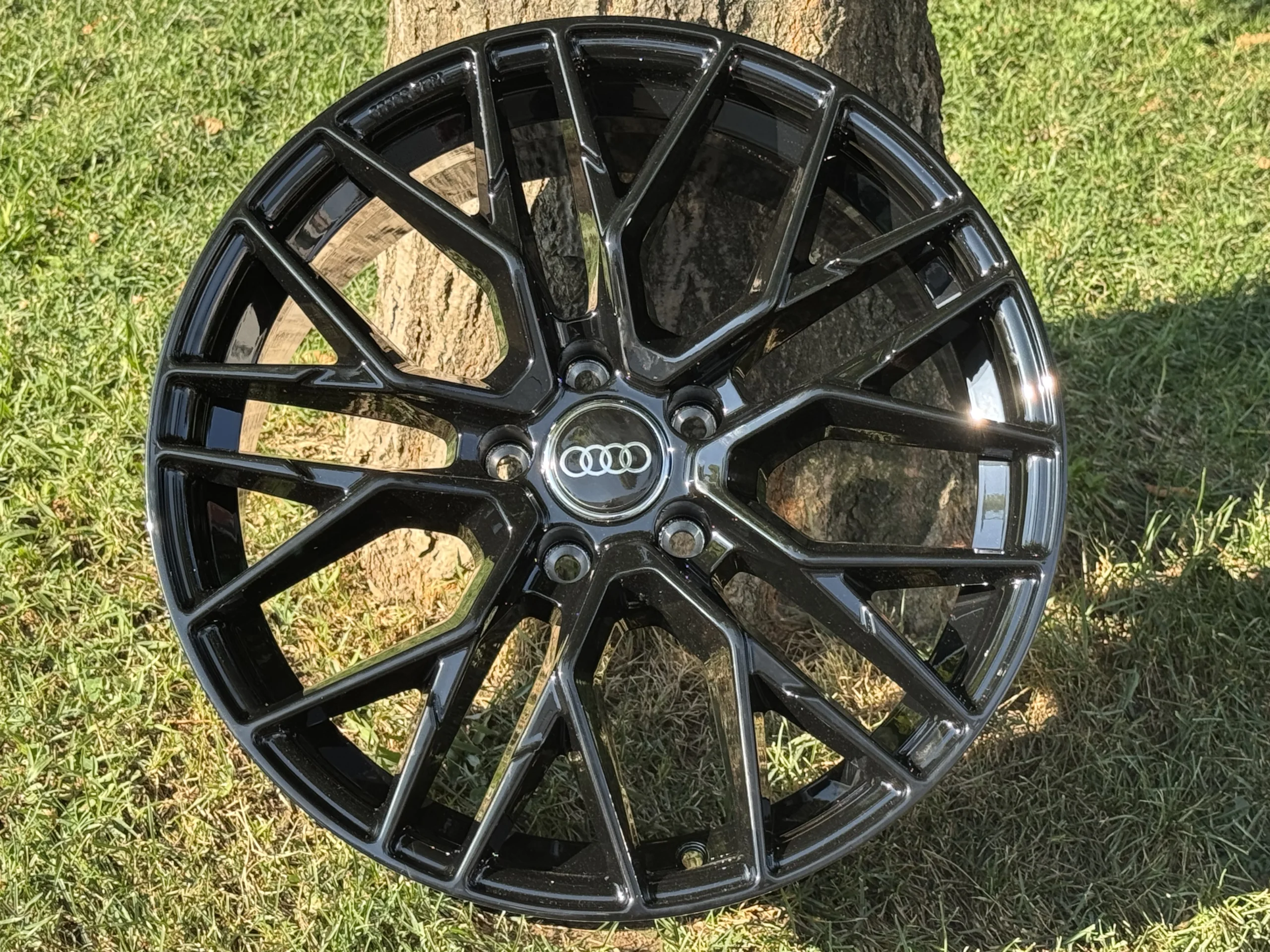 IMG_1048 18 inç 5x112 AUDI A3 A4 A5 A6 RS SLINE JANT TAKIMI ( 4. ADET ) - Görsel 1