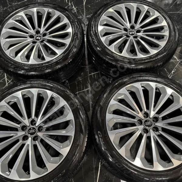 ORJINAL ‘ 21 ‘ 5×112 AUDI E TRON ÇIKMA ( HATASIZ ) JANT LASTIK TAKIMI ( 4.ADET )