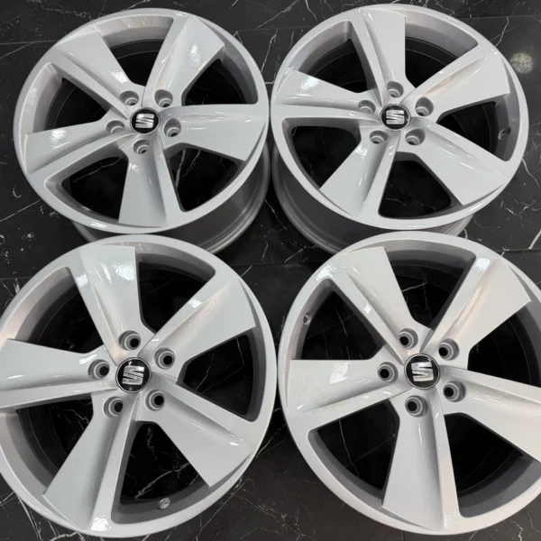 ORJINAL ‘ 17 ‘ 5×112 SEAT LEON FR ÇIKMA ( SIFIR ARAÇTAN ÇIKMA  ) JANT TAKIMI ( 4.ADET )