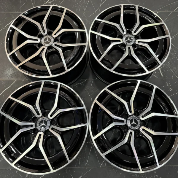 ORJINAL ‘ 19 ‘ 5×112 MERCEDES W206 C180 C200 ÇIKMA ( HATASIZ ) JANT TAKIMI ( 4.ADET )
