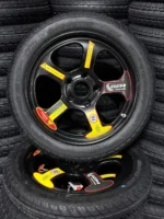 16 İNÇ 4X100 RENAULT CLİO SYMBOL OPEL CORSA FİAT LİNEA PUNTO UYUMLU MİNİ STEPNE JANT VE LASTİK SETİ (1ADET)